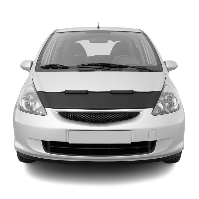 Haubenbra Steinschlagschutz Bonnet Bra für Honda Jazz GD 2001-2008 Schwarz Halb