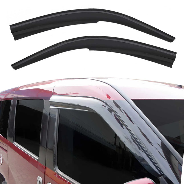 2x Windabweiser Regenabweiser für Citroen Berlingo 1996-2010 Acryl Dunkel