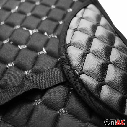 Schonbezug Sitzauflage für VW Caddy Sharan Touran Beetle Kunstleder Schwarz