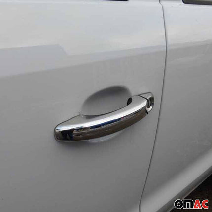 Chrom Türgriff Blende für VW Touareg 2002-2010 Edelstahl 8tlg