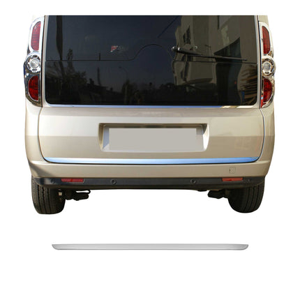 Kofferraumleiste Heckleiste für Opel Combo D Fiat Doblo Untere Chrom Edelstahl
