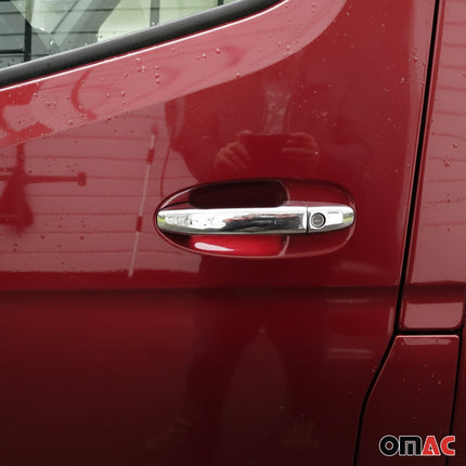 Chrom Türgriff Blende für Mercedes Sprinter W907 2018-2026 Edelstahl 6tlg