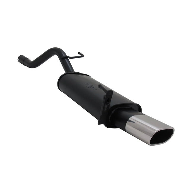 Novus Sportauspuff für Opel Corsa D 135x75mm Endschalldämpfer mit ABE