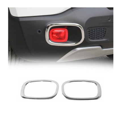 Reflektor Blenden Reflektorleiste für Jeep Renegade 2014-2019 Edelstahl Chrom