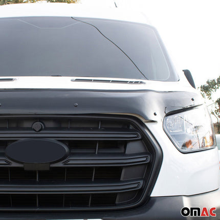 Motorhaube Deflektor Insekten Steinschlagschutz für Ford Transit PRE-FL 14-19
