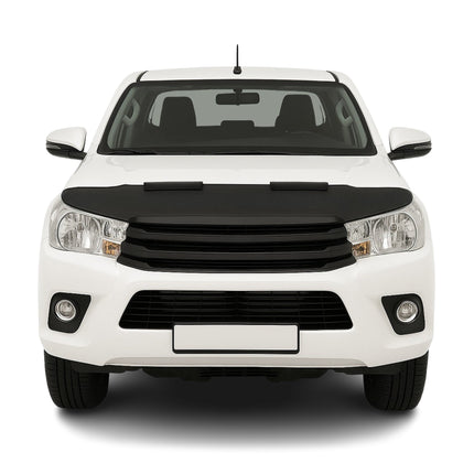Haubenbra Steinschlagschutz Bonnet Bra für Toyota Hilux 2015-2026 Schwarz Halb