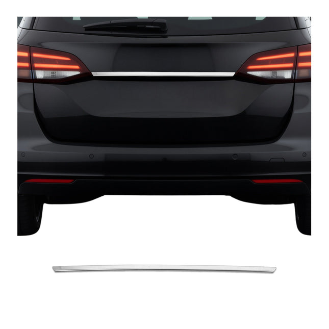 Kofferraumleiste Heckleiste für Opel Astra K Sports Tourer Edelstahl Chrom