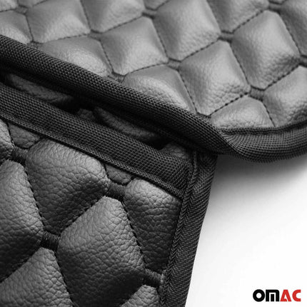 Schonbezug Sitzauflage für Infiniti Q30 Q50 Q60 Q70 Kunstleder Schwarz