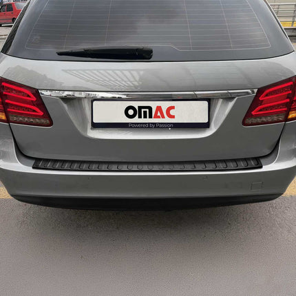 Ladekantenschutz für Mercedes E Klasse S212 Kombi 2010-13 dark chrom gebürstet