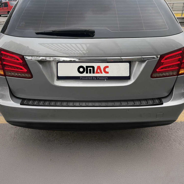 Ladekantenschutz für Mercedes E Klasse S212 Kombi 2010-13 dark chrom gebürstet