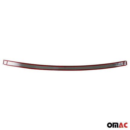 Ladekantenschutz für Nissan Qashqai J11 2013-17 Pre-FL Edelstahl carbon foliert