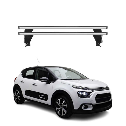 Menabo Dachträger Grundträger für Citroën C3 IV 2024-2026 Alu Grau 2tlg
