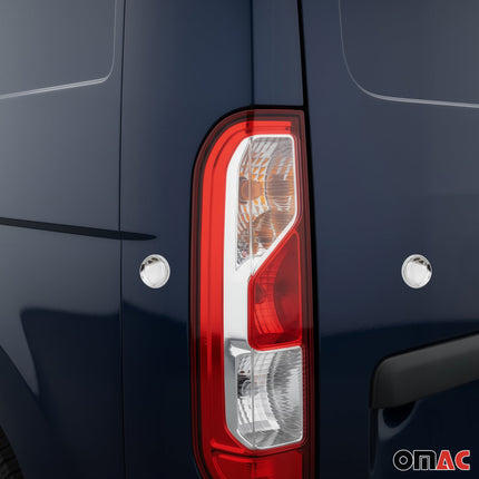 Rücklicht Leisten Heckleuchte für Nissan NV400 2010-2021 Edelstahl Chrom 4tlg