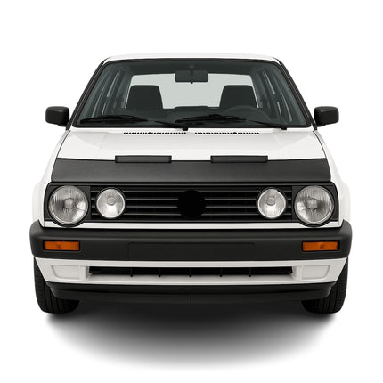 Haubenbra Steinschlagschutz Bonnet Bra für VW Golf 1983-1992 Carbon Optik Halb