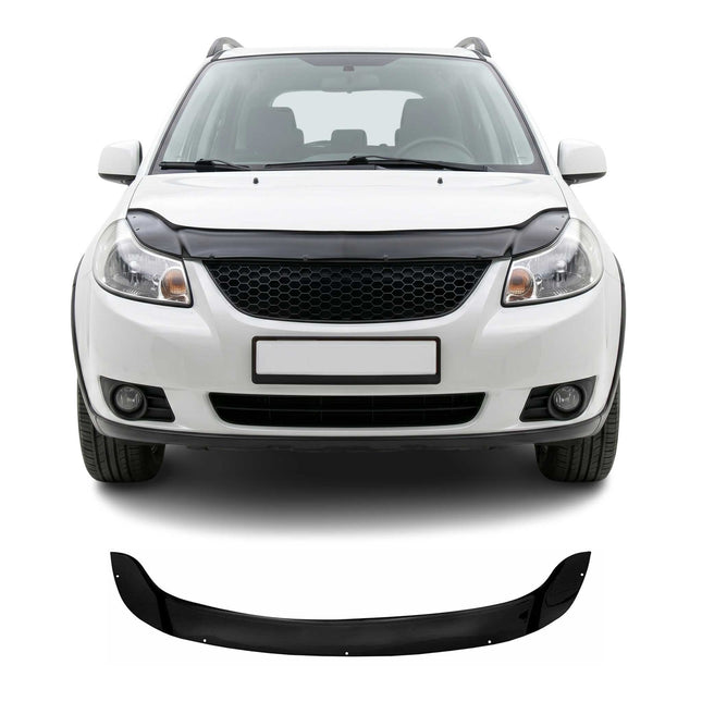 Motorhaube Deflektor Insekten Steinschlagschutz für Suzuki SX4 2006-2014 Dunkel