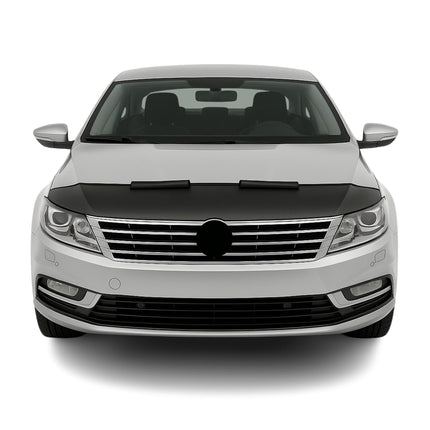 Haubenbra Steinschlagschutz Bonnet Bra für VW Passat CC 2008-2012 Schwarz Halb