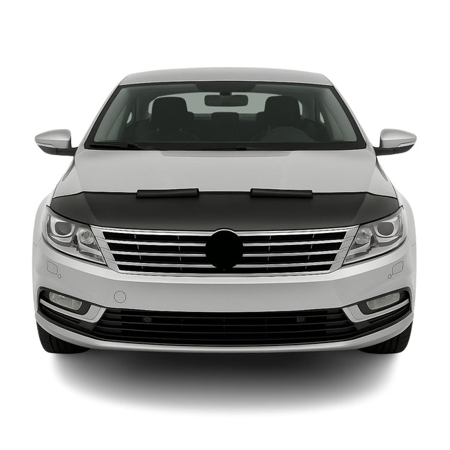 Haubenbra Steinschlagschutz Bonnet Bra für VW Passat CC 2008-2012 Schwarz Halb