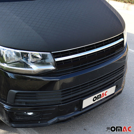 Kühlergrill Leisten Grillleisten für VW T6 Transporter 2015-19 Edelstahl Grün 1x