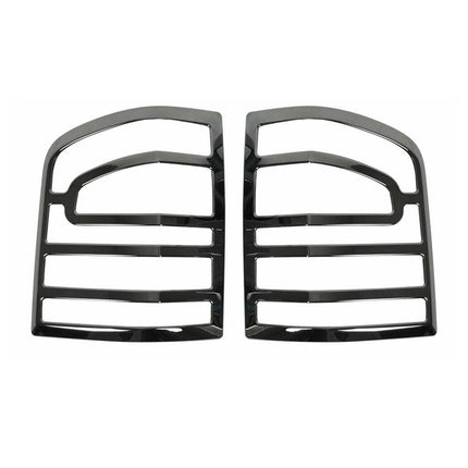 Stop Licht Rahmen für VW T5 Caravelle Multivan 2009-2015 Schwarz Abs Chrom