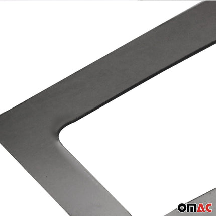 Blinkerrahmen Signalblende Seitenblinker für Opel Corsa 2014-2019 Chrom Dunkel