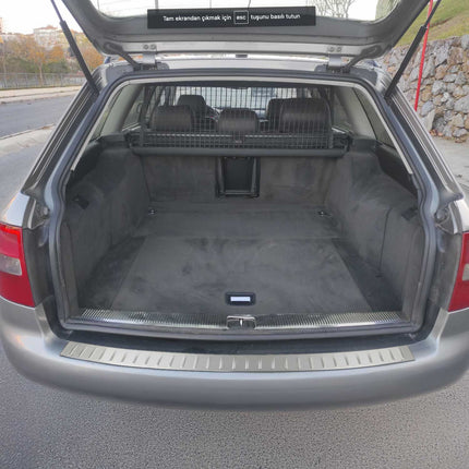 Ladekantenschutz Stoßstange für Audi A6 C5 Avant / Allroad 1997-05 Chrom B-ware