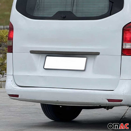 Heckklappe Kofferraumöffner Griff für Mercedes Vito W447 Edelstahl Dunkel 1tlg