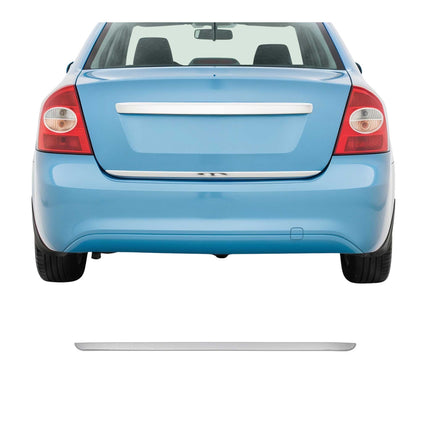 Kofferraumleiste Heckleiste für Ford Focus Limo 2010-2015 Edelstahl Chrom