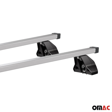 Menabo Dachträger für Mercedes B Klasse W245 2005-2011 75kg Stahl Silber 2x