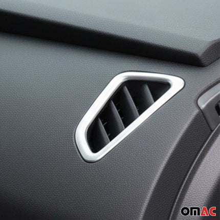 Lüftungs Lüftungsgitter Rahmen Blende für Hyundai Tucson 2015-2018 Chrom ABS 2x