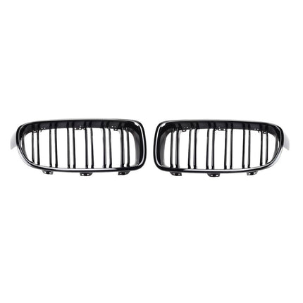 Nieren Grill Kühlergrill für BMW M3 F80 2014-2018 Schwarz Glanz
