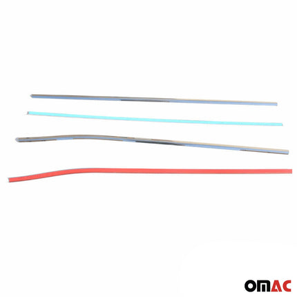 Fensterleisten Zierleisten für Toyota Auris 2006-2012 Edelstahl Chrom 4tlg