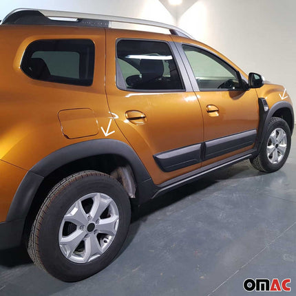 Radläufe Kotflügel Verbreiterung für Dacia Duster mk2 2018-2024 ABS Schwarz 4tlg