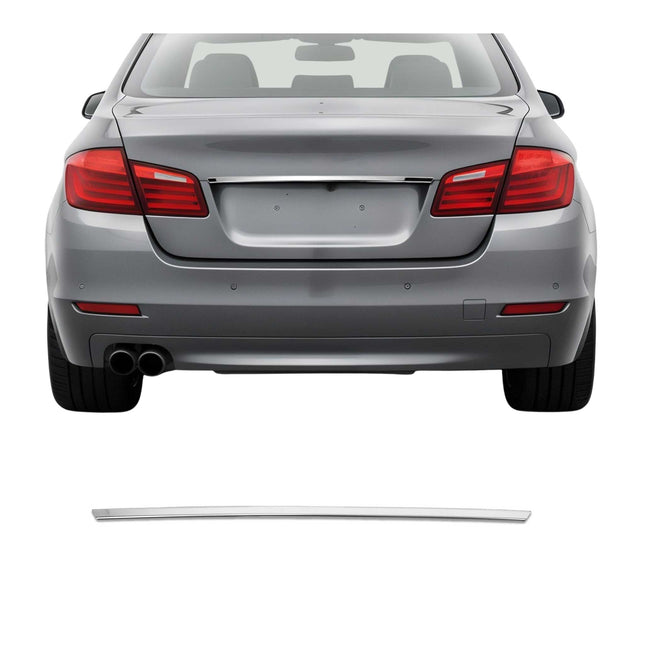 Kofferraumleiste Heckklappe Leiste für BMW 5er F10 Limo 2010-16 Edelstahl Chrom