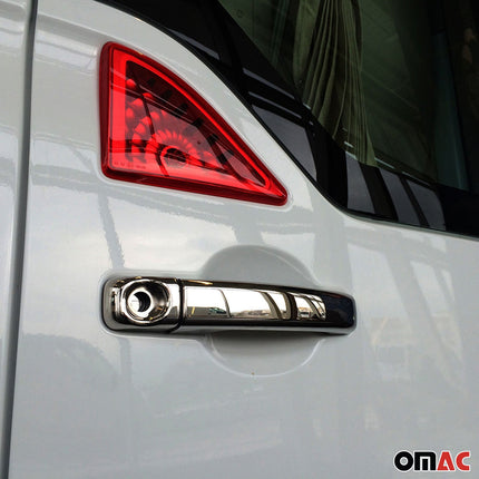 Türgriff Blende Türgriffkappen für Opel Vivaro B 2014-2019 5Tür Edelstahl 10x