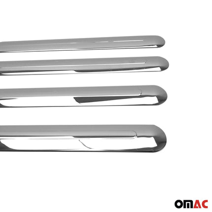 Seitentürleiste Türleisten Türschutz Chrom für Ford Connect 2002-2013 L2 Langer