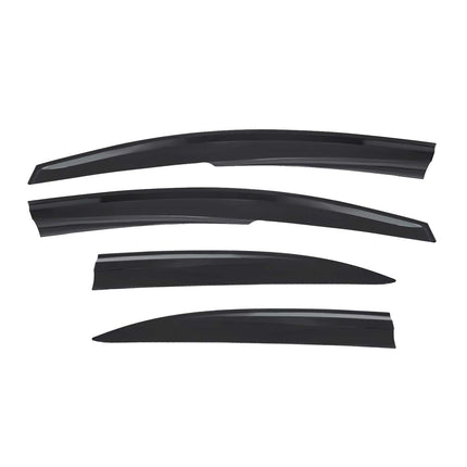 4x Windabweiser Regenabweiser für Honda Civic Limo 2005-2011 Acryl Dunkel