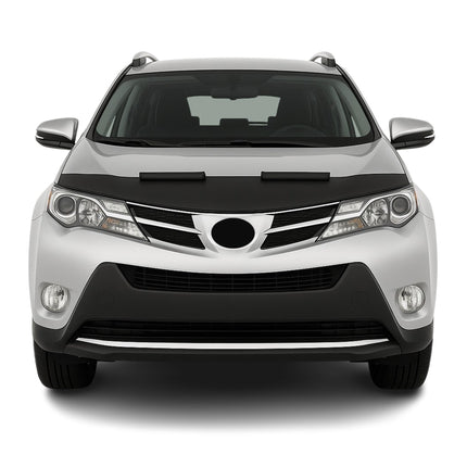Haubenbra Steinschlagschutz Bonnet Bra für Toyota RAV4 2013-2015 Schwarz Halb