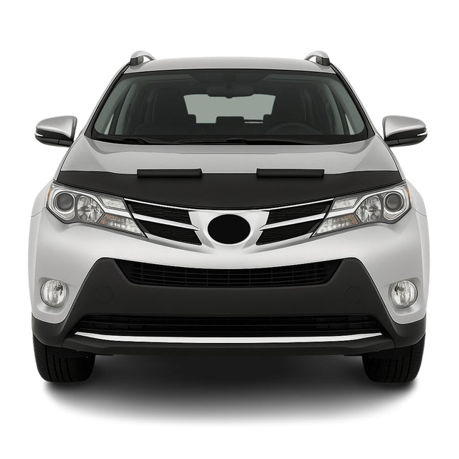 Haubenbra Steinschlagschutz Bonnet Bra für Toyota RAV4 2013-2015 Schwarz Halb