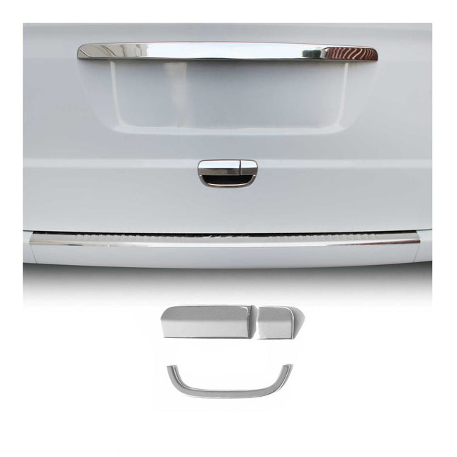 Türgriff Blende Türgriffkappen für Mercedes Viano 2003-2014 Edelstahl Chrom 3x