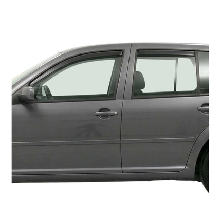 Windabweiser Regenabweiser für VW Golf mk4 1997-2006 Acryl Dunkel 4tlg