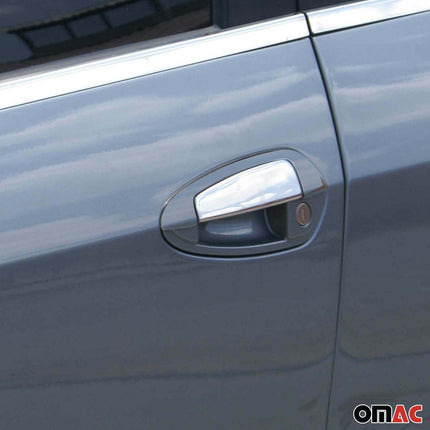 Chrom Türgriff Blende für Fiat Grande Punto 2005-2009 2Tür Edelstahl 2tlg