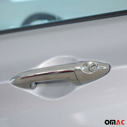 Chrom Türgriff Blende für Hyundai Accent 2010-2017 4-Tür Edelstahl 8tlg