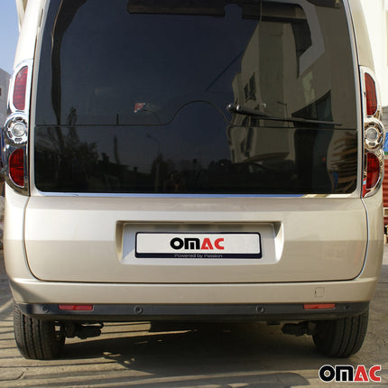 Kofferraumleiste Heckklappe Leiste für Opel Combo D 2012-2018 Edelstahl Chrom