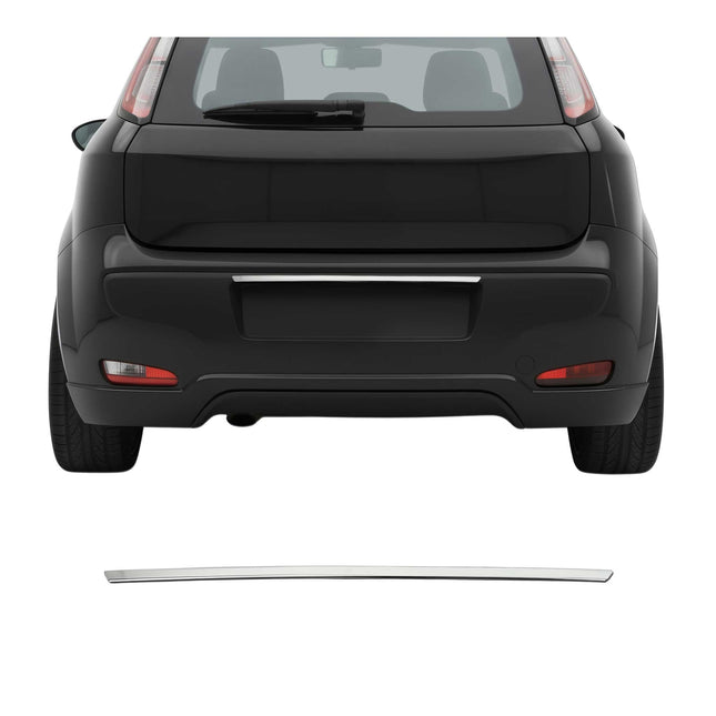 Heckklappe Kofferraumöffner für Fiat Grande Punto 2005-2012 Edelstahl Chrom