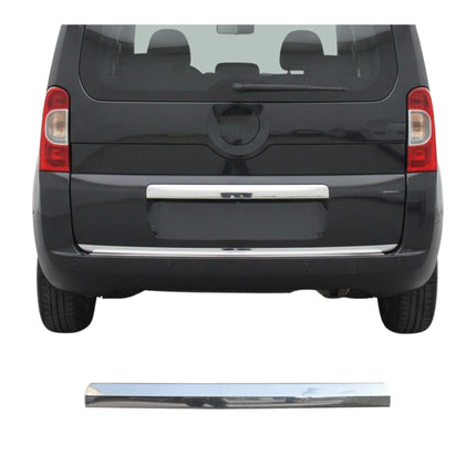 Kofferraumleiste Heckklappe Leiste für Peugeot Bipper 2007-2019 Edelstahl Chrom