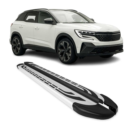 Trittbretter Seitenschweller für Renault Austral 2022-2026 Silber Aluminium 2x