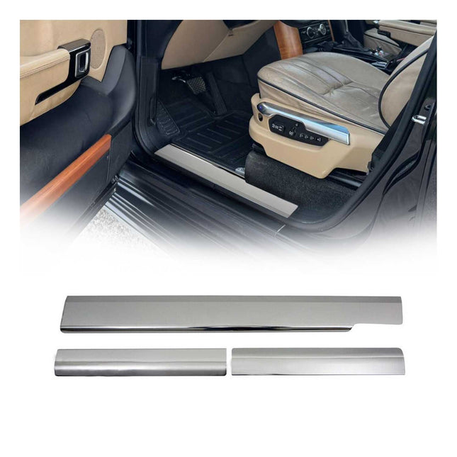 Einstiegsleisten Türschweller für Range Rover L322 2002-2012 Edelstahl Chrom 4x