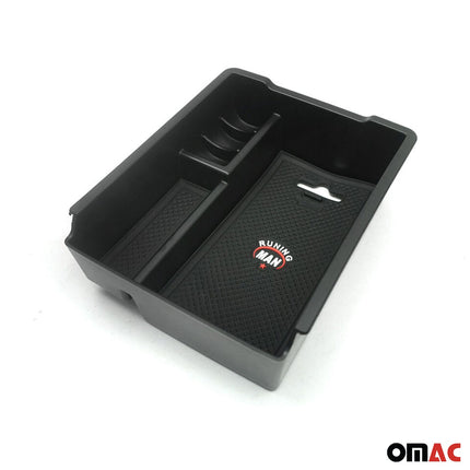 Armauflage Ablagebox Zentrale Storage-Box für VW Jetta CC 2015-2019 ABS Schwarz