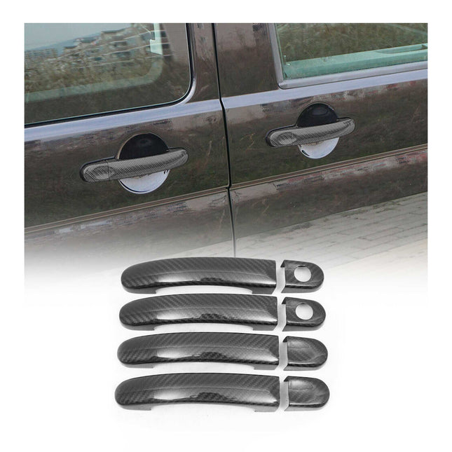 Türgriff Blende Carbon für VW Transporter T5 2003-2015 4Tür H2 Kohlefaser