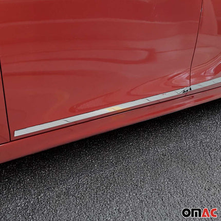 Seitentürleiste Türleisten Türschutzleiste für Opel Corsa F 2019-2026 Chrom 4x